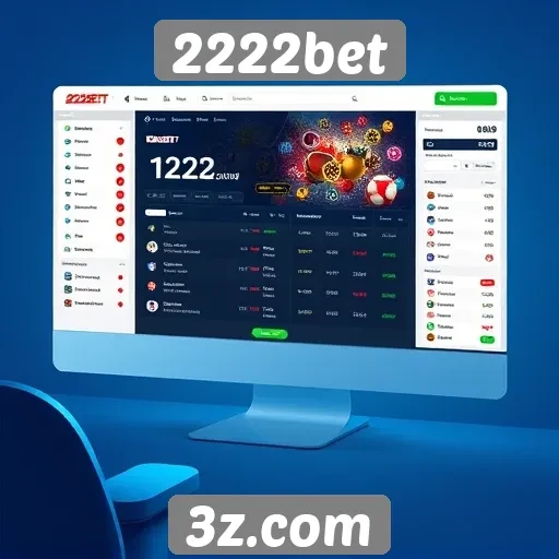 Experiência do usuário na interface do 2222bet